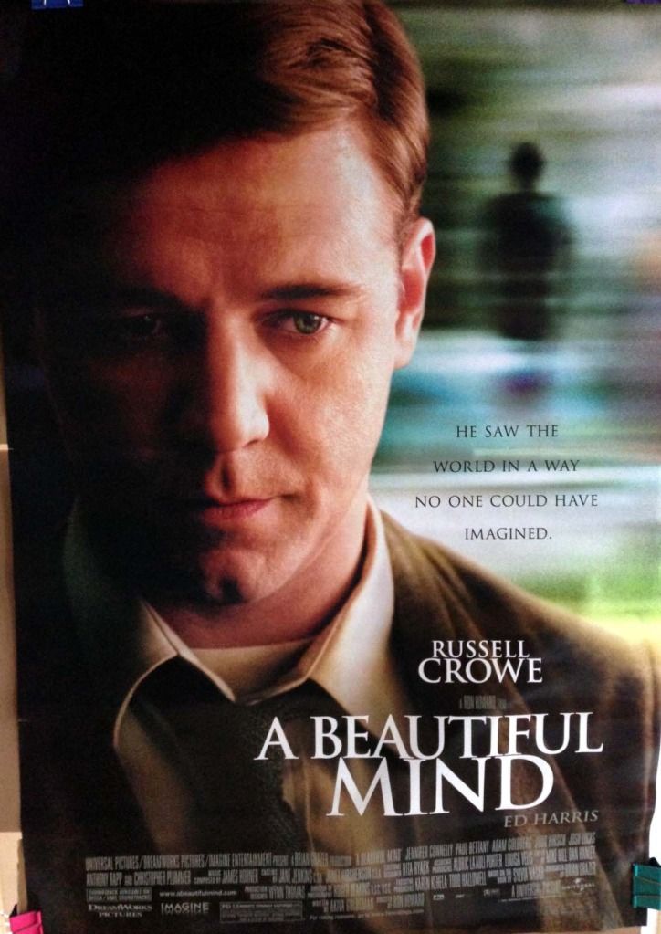 A Beautiful Mind 27 X 40 Original Movie Poster One Sheet Universal ...